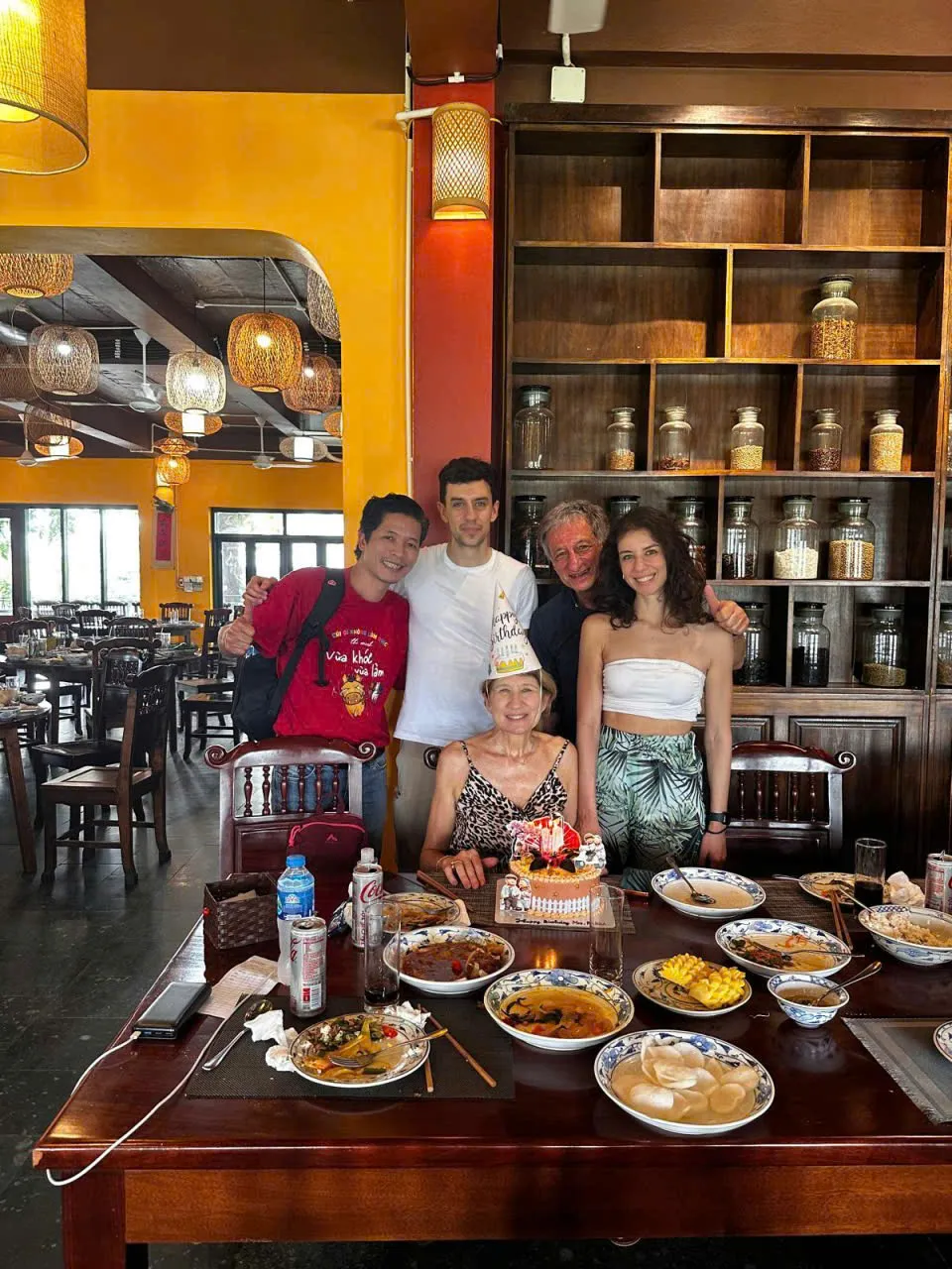 Mrs. Giovanni Paola and Family